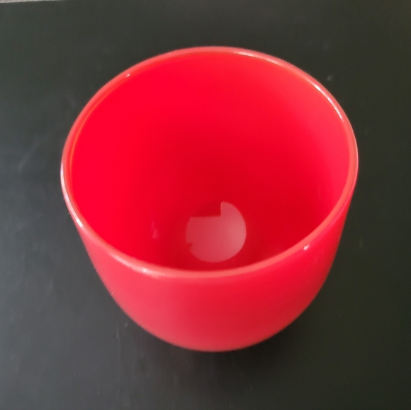 glassybaby Accents Glassybaby Red Joy Hand Blown Glass Glassy Baby